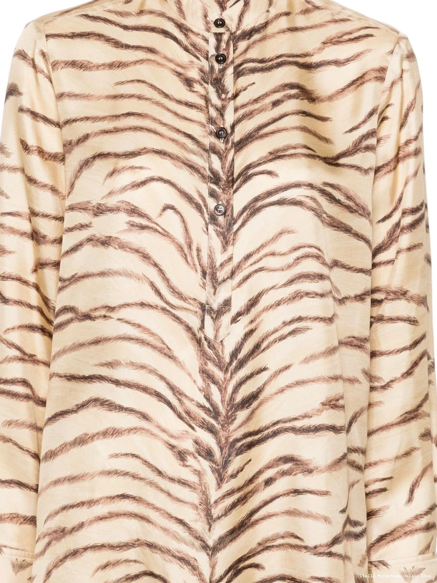Cheap McCartney shirt tiger-print Women Stella 0326
